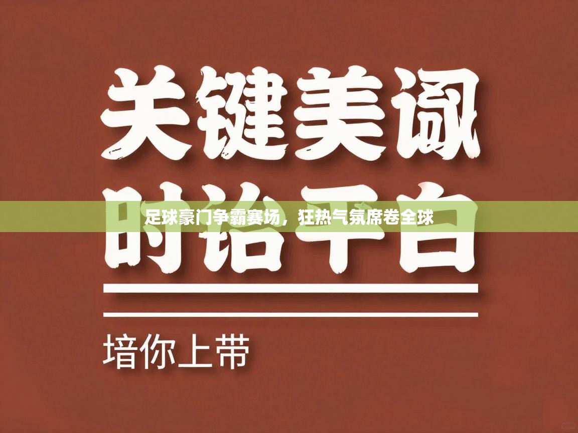 开云体育app下载安卓-足球豪门争霸赛场，狂热气氛席卷全球  第3张