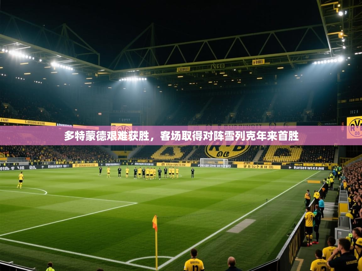 开云体育app-多特蒙德艰难获胜,客场取得对阵雪列克年来首胜 第4张
